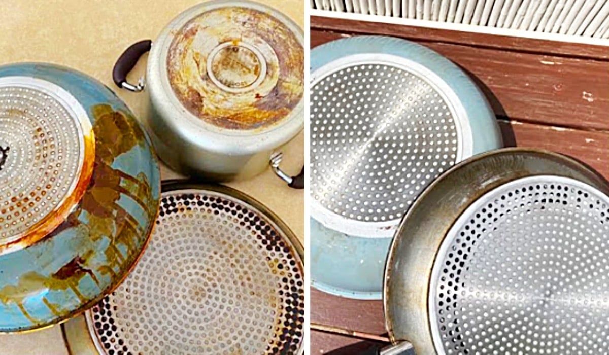 Easy Way To Clean Burnt Pots And Pans | DIY Joy Projects and Crafts Ideas