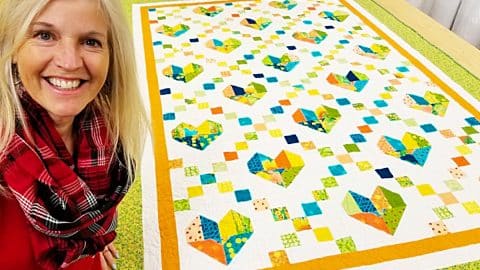 Valentine’s Day Heart Quilt With Donna Jordan | DIY Joy Projects and Crafts Ideas