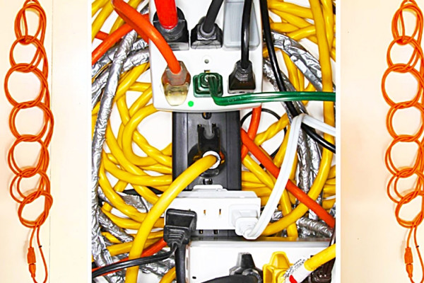 How To Wind An Extension Cord - How To Organize Tools - Easy Extension Cord Hacks