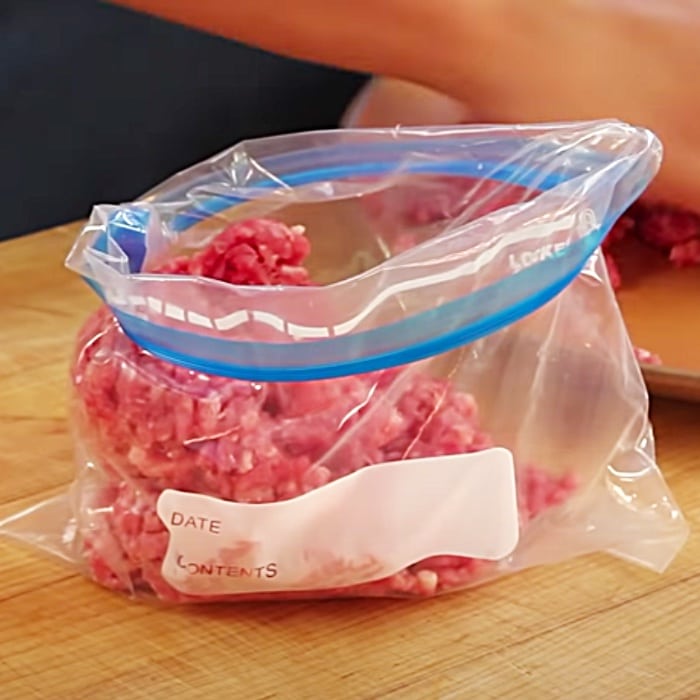 How To Freeze Ground Beef - Easy Food Freezing - How To Make Food Last