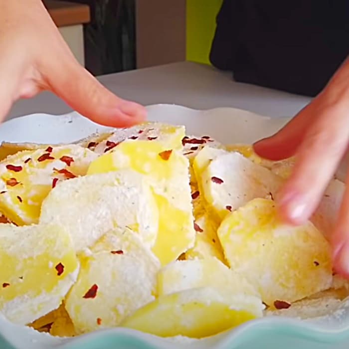 Easy Potato Recipe - How To Make A Potato Main Course - Easy Potato Frittata Recipe