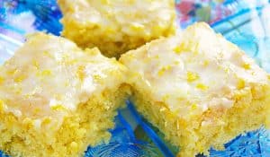 One-Bowl Lemon Brownies Recipe