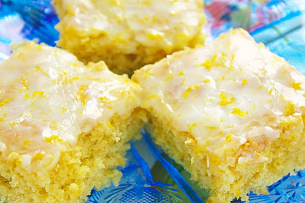 How To Make Lemon Brownies - Easy Lemon Brownies Recipe - Easy Dessert Ideas