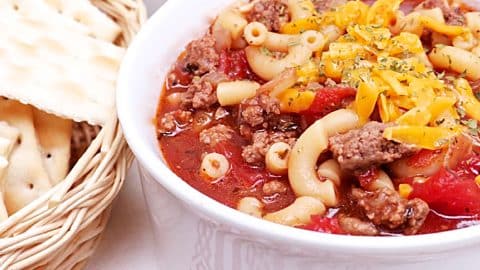 Poor Man’s Macaroni Soup Recipe | DIY Joy Projects and Crafts Ideas