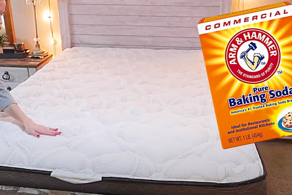 How To Clean A Mattress With Baking Soda - Easy Way To Clean A Mattress - Easy Cleaning Hacks