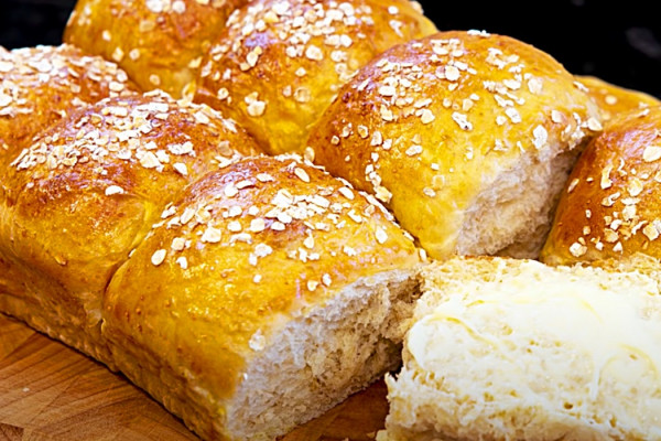 Honey And Oatmeal Rolls Recipe - How To Make Honey And Oatmeal Bread - Easy Roll Recipe