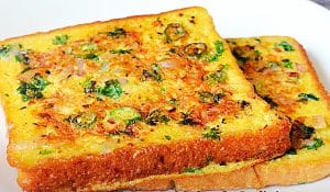 Spicy Bread Omelette Toast Recipe