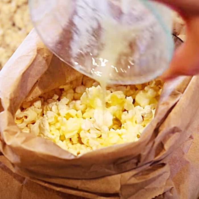 How To Make Homemade Popcorn Bags Recipe - How To Make A Popcorn Bag - How To Make microwave Popcorn