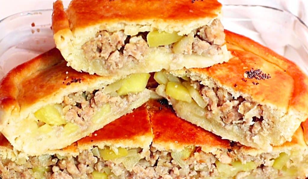 Ground Beef And Potato Pockets Recipe - Easy Dinner Recipe Ideas - Cheap Meal Ideas