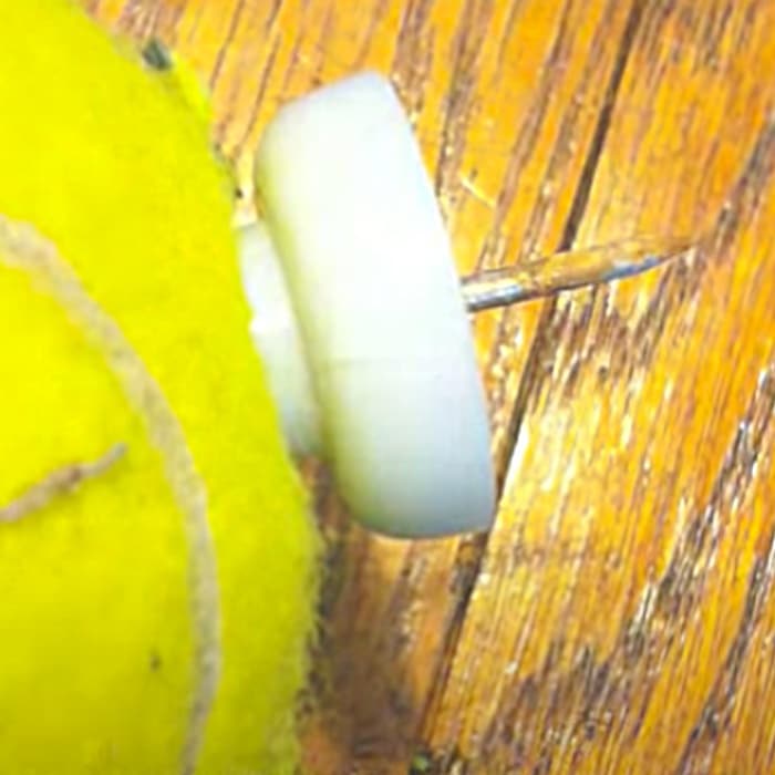 Easy DIY Tennis Ball Project - How To Make A Key Holder - DIY Wall Holder