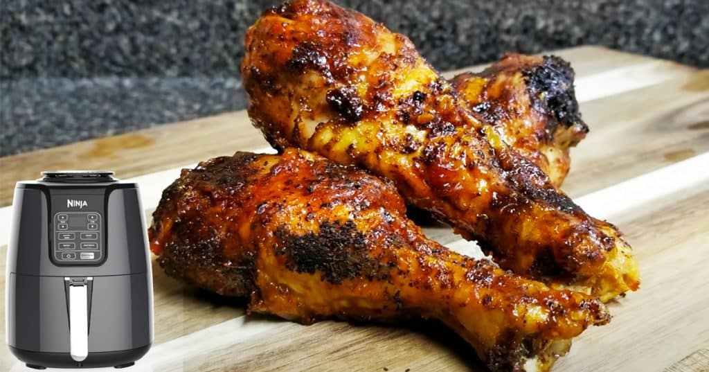 Air Fryer BBQ Chicken Recipe - Air Fryer Recipes - Chicken Drumsticks Recipe