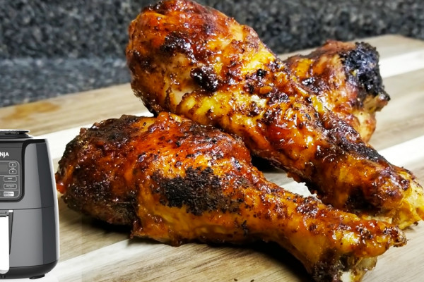 Air Fryer BBQ Chicken Recipe - Air Fryer Recipes - Chicken Drumsticks Recipe