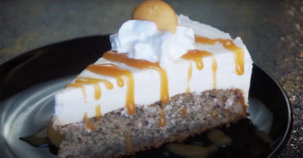 Banana Bread Bottom Cheesecake Recipe - Banana Bread Recipes - Cheesecake Recipes