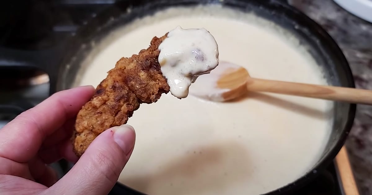 Chicken Fried Steak Fingers And Gravy Recipe | DIY Joy Projects and Crafts Ideas