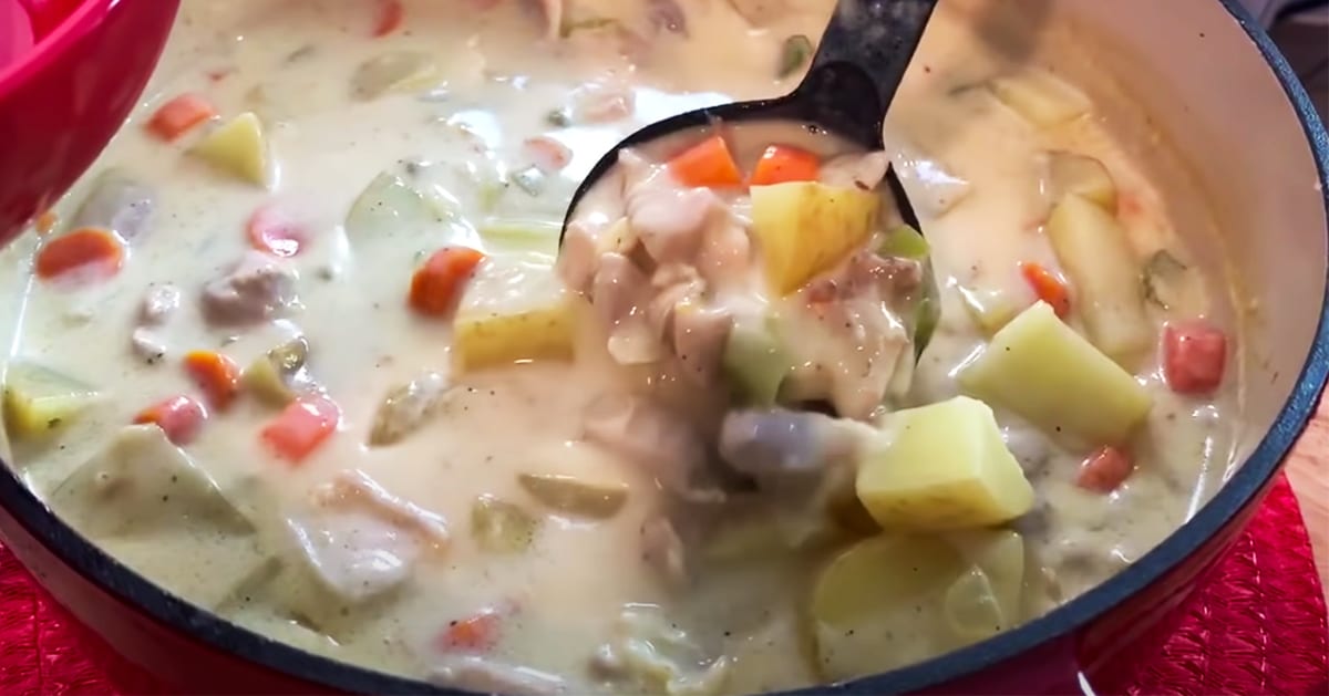 Creamy Chicken Potato Soup Recipe | DIY Joy Projects and Crafts Ideas