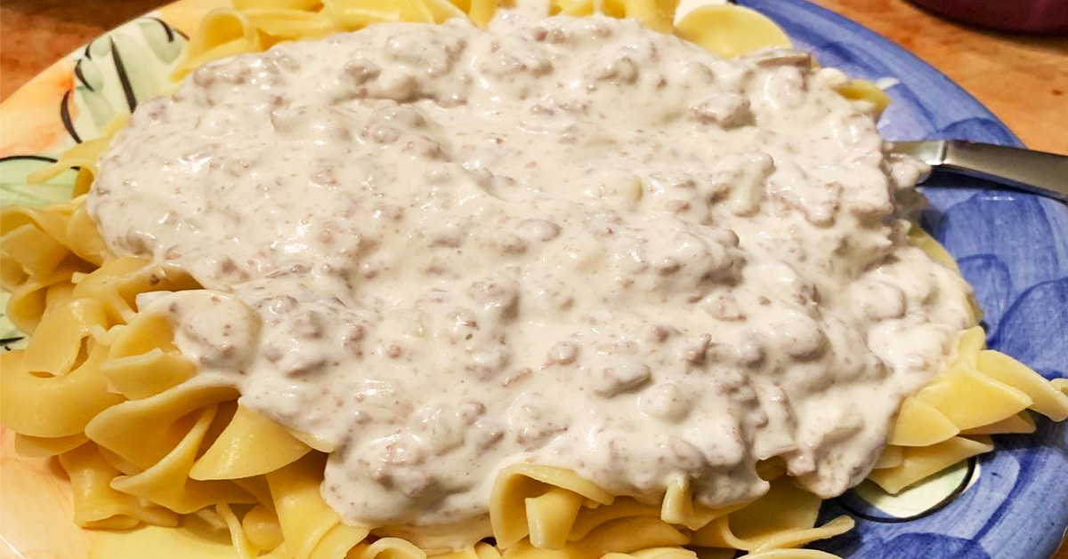 Hamburger Stroganoff Recipe | DIY Joy Projects and Crafts Ideas