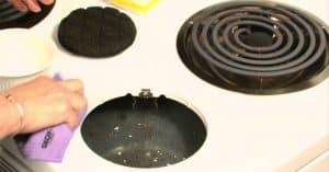 How To Clean Baked On Stains Off Enamel Stove Top