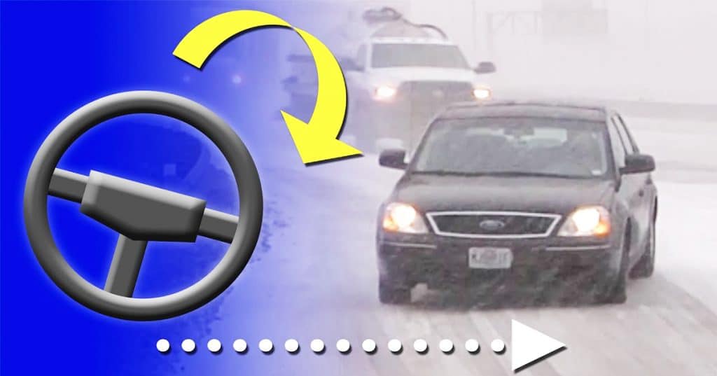 How To Correct And Prevent A Slide On An Icy Road - How To Prevent A Slide - Winter Driving Tips