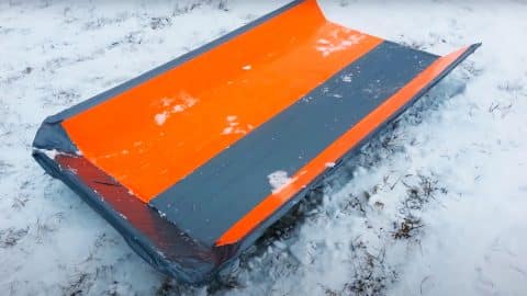 How To Make A Cardboard Sled | DIY Joy Projects and Crafts Ideas