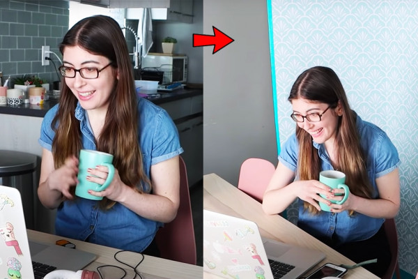How To Make A DIY Zoom Background - DIY Background - Zoom Background