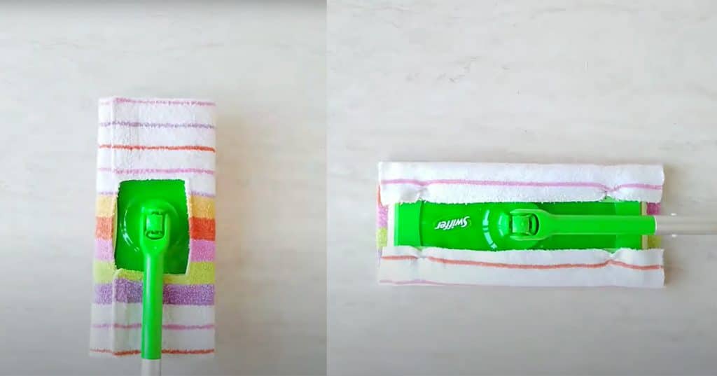 How To Make Reusable Swiffer Mop Pads - DIY Mop Pads - DIY Wet Mop Pads