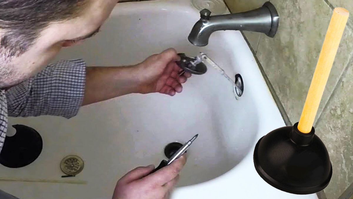 How to unclog a bathtub drain  How to snake a drain 