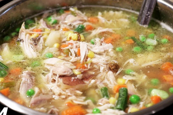 Instant Pot Chicken Vegetable Soup Recipe - Instant Pot Recipes - Chicken Soup