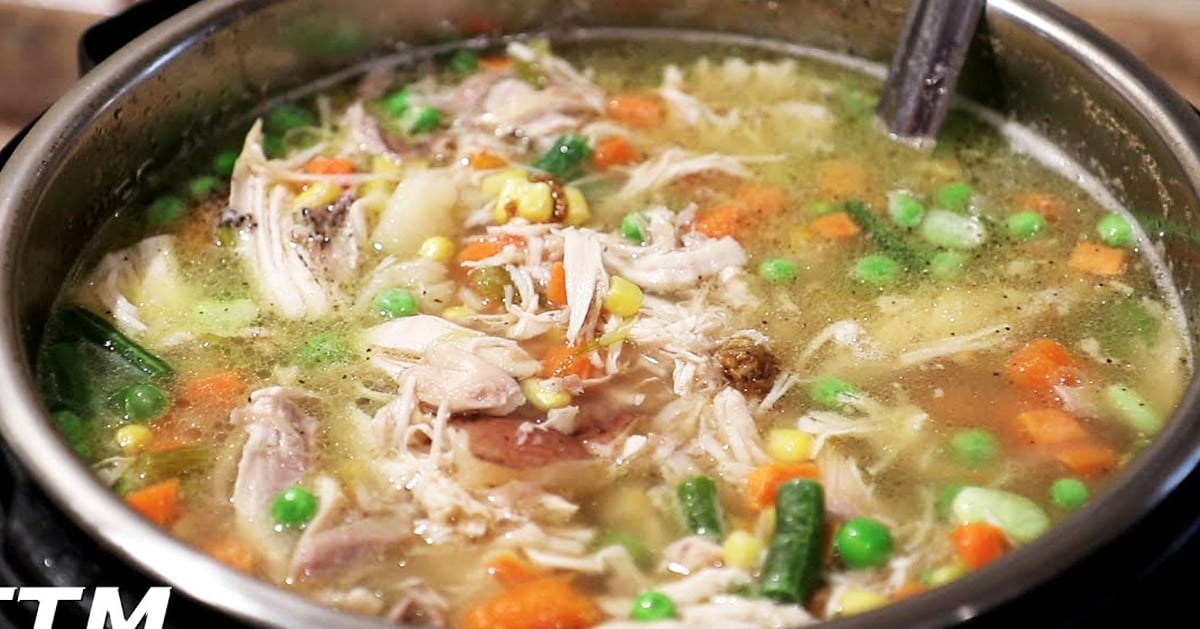 Instant pot chicken discount vegetable soup recipes