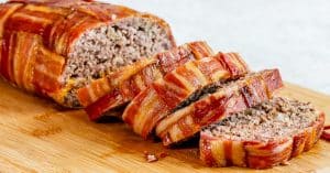 Low-Carb Bacon Wrapped Meatloaf Recipe