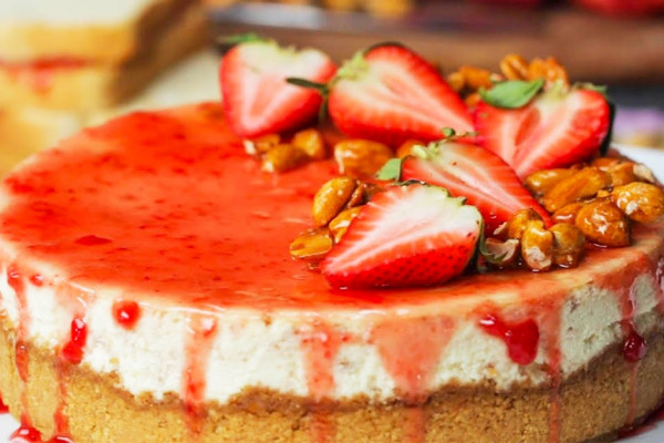 Peanut Butter And Jelly Cheesecake Recipe - Peanut Butter Recipes - Cheesecake Recipes