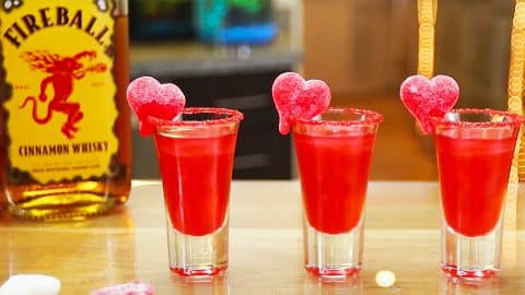 Red Hot Valentine Shot Recipe | DIY Joy Projects and Crafts Ideas