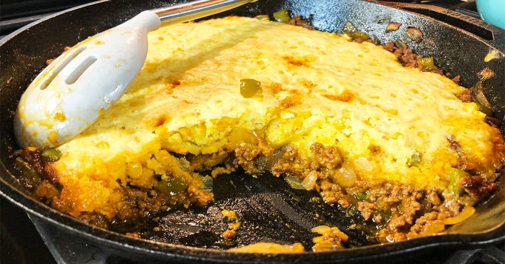 Sloppy Joes And Cornbread Casserole Recipe - Cornbread Casserole Recipe - Sloppy Joes Recipe
