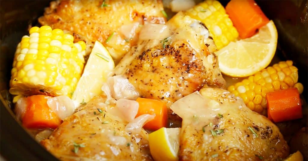 Slow Cooker Chicken Thighs Recipe - Chicken Thighs Recipe - Slow Cooker Recipes