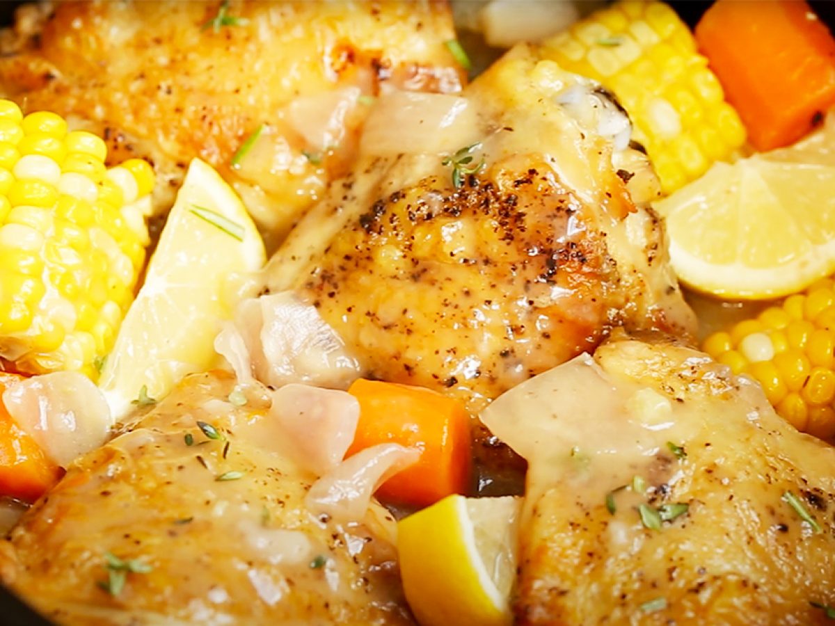 Slow Cooker Chicken Thighs Recipe