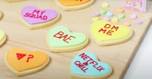 Valentine’s Heart Shaped Sugar Cookie Recipe