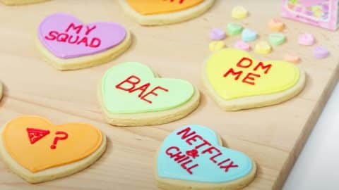Valentine’s Heart Shaped Sugar Cookie Recipe | DIY Joy Projects and Crafts Ideas