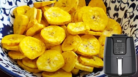 Air Fryer Banana Chips Recipe | DIY Joy Projects and Crafts Ideas