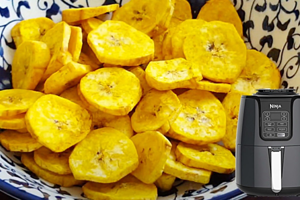 Air Fryer Banana Chips - How To Make Banana Chips In An Air Fryer - Easy Snack Ideas