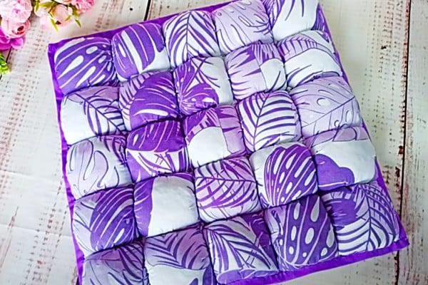 How To Make Bonbon Cushions - How To Sew A Cushion - Easy Chair Cushion Pattern