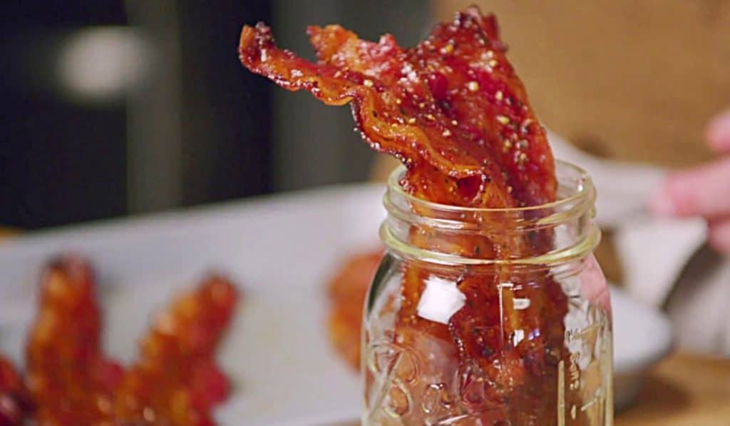 Candied Bacon Recipe - Easy Candied Bacon - Bacon Snack Recipe