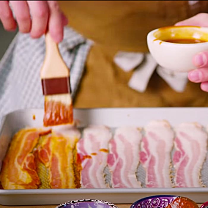 Candied Bacon Recipe - Easy Candied Bacon - Bacon Snack Recipe