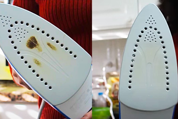 How To Clean A Dirty Iron - Easy Iron Cleaning Hacks - Salt Cleaning Hacks
