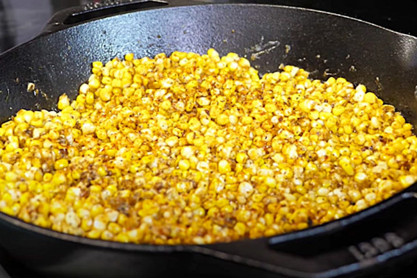 Southern Style Fried Cajun Corn Recipe - Easy Corn Recipe - How To Make Cajun Corn