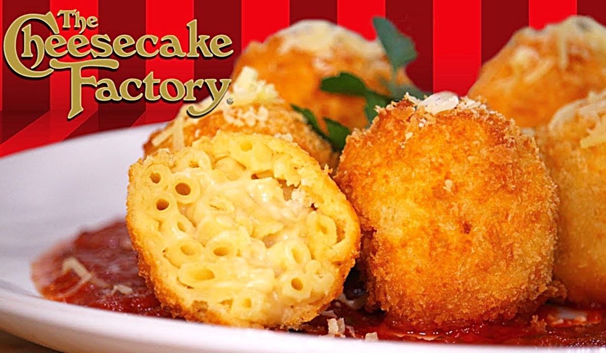 fried mac and cheese balls cheesecake factory calories