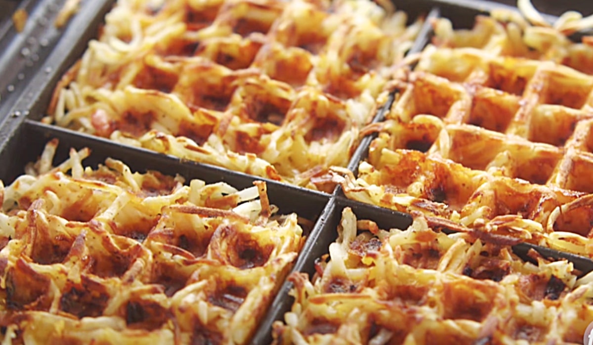 Ree Drummond's Waffle Maker Hash Browns, The Pioneer Woman