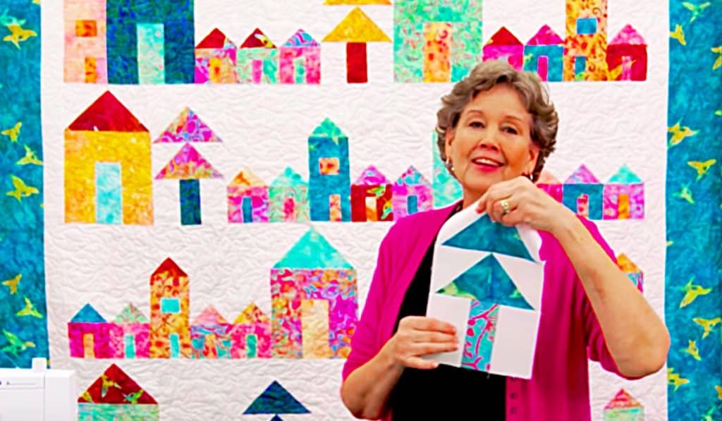 How To Make A Jenny Lane Quilt - Easy Quilt ideas - Free Quilt Pattern Idea