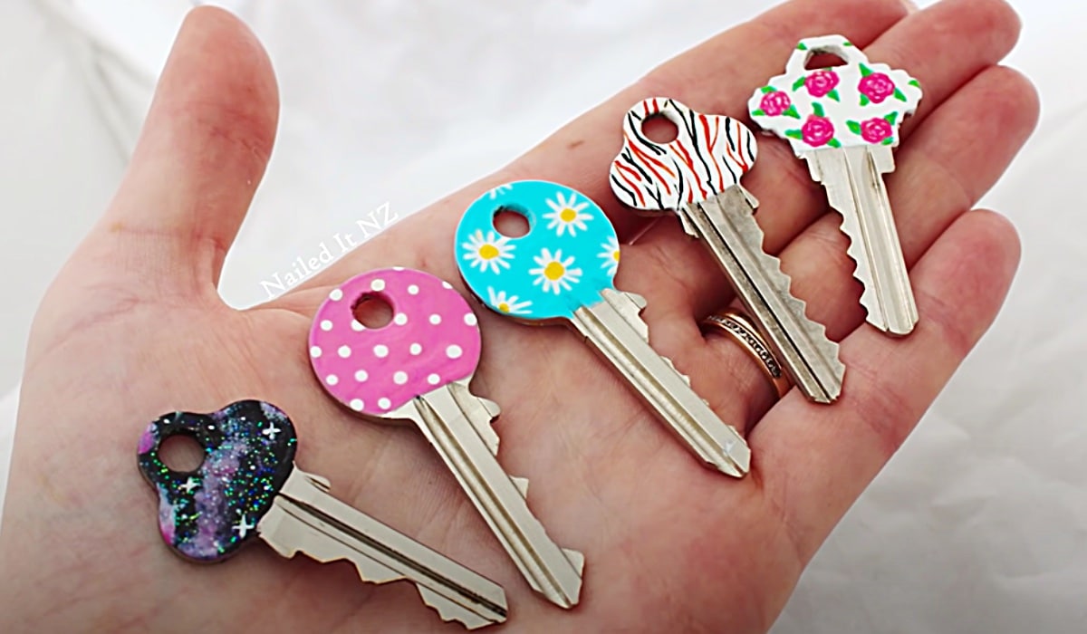 1. How to Color Code Keys with Nail Polish - wide 6