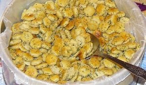 Savory Oyster Cracker Snack Mix Recipe