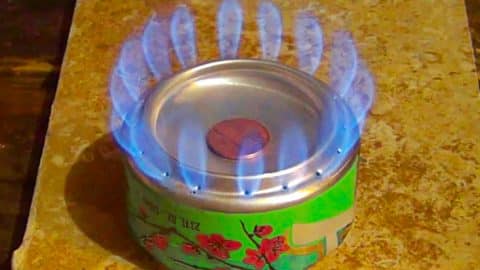 How To Make A Penny Can Alcohol Stove | DIY Joy Projects and Crafts Ideas