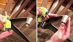 How To Fix A Wobbly Table With A Penny